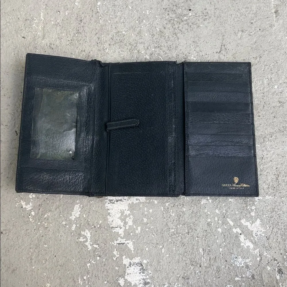 Vintage GG supreme web long wallet - Picture 2 of 9